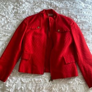 Valentino red blazer